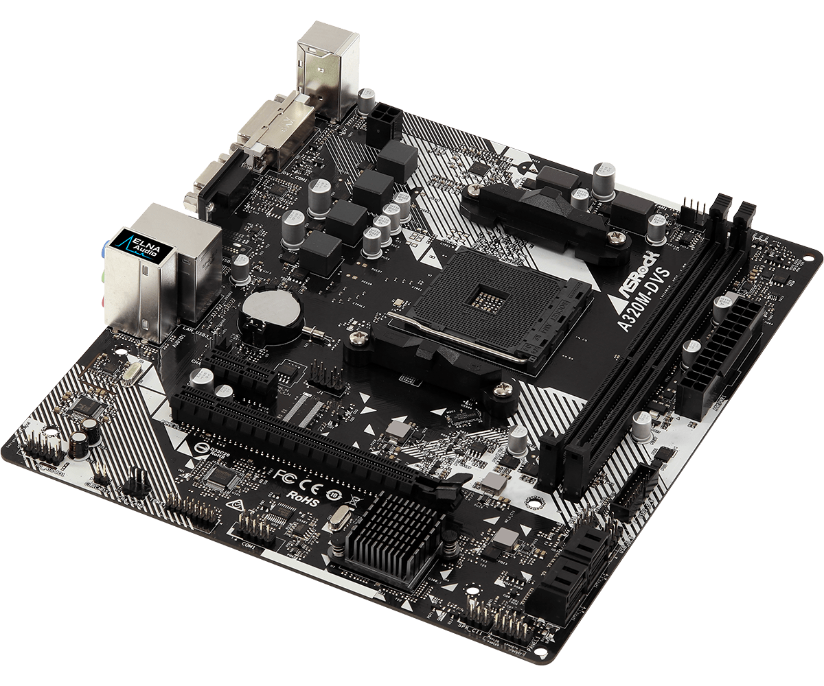 Asrock A320MDVS R4.0 Motherboard Specifications On MotherboardDB